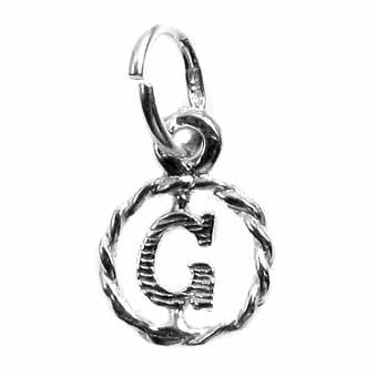 Initial "G" Charm