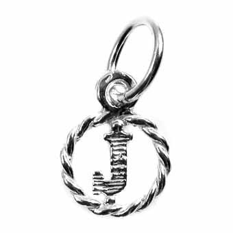 Initial "J" Charm