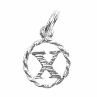Initial "X" Charm