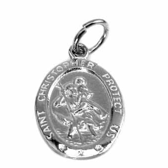 St Christopher, Oval Charm