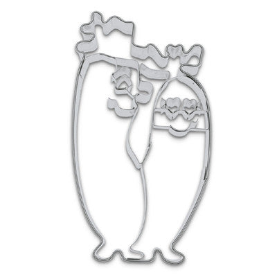 Sausage Pair with Faces Cookie Cutter