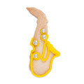 Saxophone with Embossed Detail Cookie Cutter