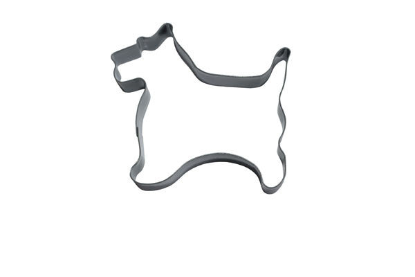 Scottie Dog Grey Cookie Cutter