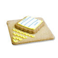 Set of 6 Square Crinkled and Smooth Cookie Cutters