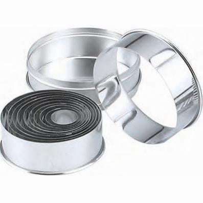 Set of 14 Round Cookie Cutters