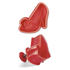 Shoe Plastic Embossed Cookie Cutter