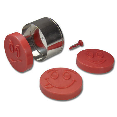 Smily Face Embossed Ejector Cookie Cutter