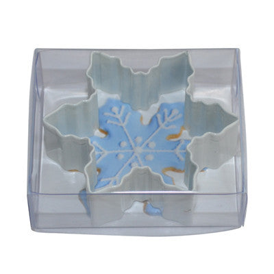 Snowflake Cookie Cutter White 7.5cm