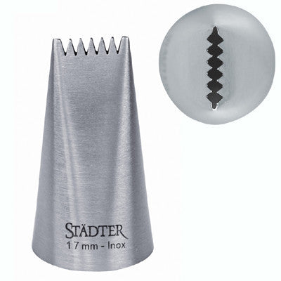 Star Ribbon Icing nozzle 22mm