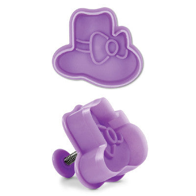 Sun Hat Plastic Embossed Cookie Cutter