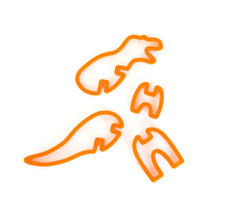 3D Dinosaur Cookie Cutter Sets