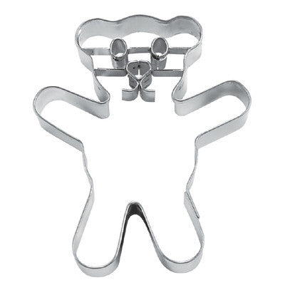 Teddy Bear 7cm with Embossed Face Cookie Cutter