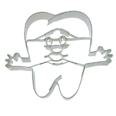 Tooth with Face Cookie Cutter