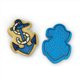 Tough Cookies Tattoo Cookie Cutter & Stamper Set of 4