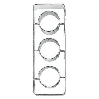Traffic Light Embossed Detail Cookie Cutter