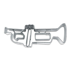 Trumpet with Embossed Detail Cookie Cutter