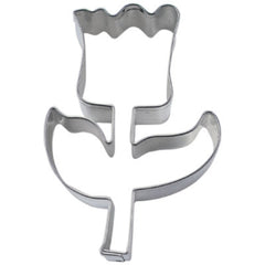 Tulip with Leaves 6cm Cookie Cutter