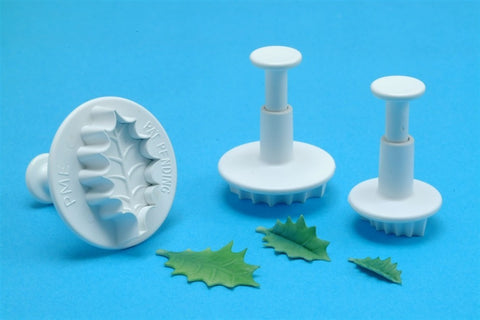 Veined Holly Leaf Plunger Cutter