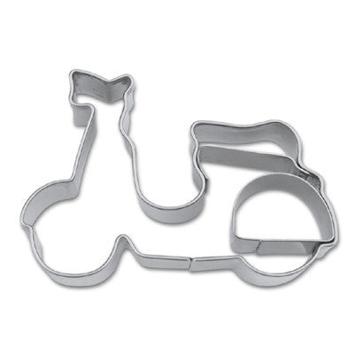 Vespa Scooter Motorcycle Cookie Cutter