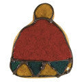 beanie with pompom cookie cutter c1329
