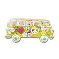 bus with embossed windows cookie cutter c1572 cookie