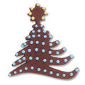 christmas tree with star 11cm cookie cutter c1594 cookie