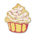 cupcake with embossed detail cookie cutter c1485 cookie