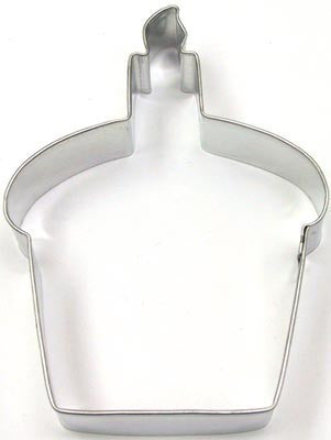 Cupcake with Candle Cookie Cutter
