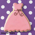 dress 9cm cookie cutter c1145 cookie
