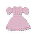 dress plastic embossed cookie cutter c1645 cookie