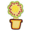 flower pot cookie cutter c1274 cookie