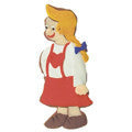 heidi girl cookie cutter c1006 cookie