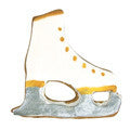 ice skating boots cookie cutter c1496 cookie
