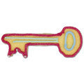 key 7 5cm cookie cutter c1313 cookie