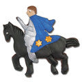 knight on horse cookie cutter c1543 cookie