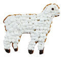 lamb 7cm cookie cutter c1267 cookie