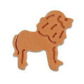lion plastic embossed cookie cutter c1642 cookie