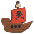 pirate boat cookie cutter c1550 cookie