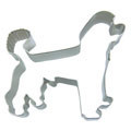 poodle dog cookie cutter c1477
