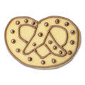 pretzel 8cm cookie cutter c1589 cookie