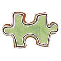 puzzle piece 6cm cookie cutter c1122 cookie