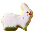 rabbit crouching 6cm cookie cutter c1114 cookie