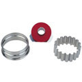 round crinkled with circle in middle linzer cookie cutter with ejector s0032 cookie 2