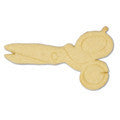 scissors with embossed detail cookie cutter c1578 cookie