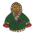 ski jacket cookie cutter c1564 cookie