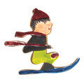 skier cookie cutter c1566 cookie