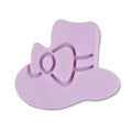 sun hat plastic embossed cookie cutter c1644 cookie