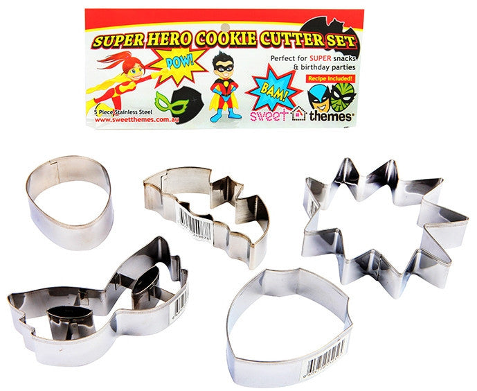 Super Hero Cookie Cutter Pack