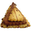 triangles crinkled tin plate set of 3 cookie cutters s0009 cookie